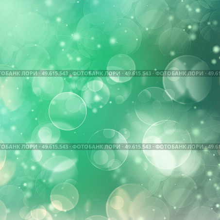 chrismas green  background with bright  sparkles and bokeh. chrismas  background with sparkles. Стоковое фото, агентство Ingram Publishing / Фотобанк Лори