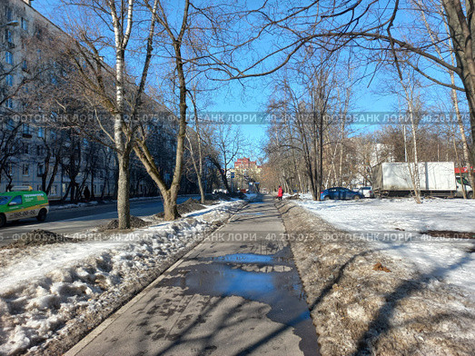 Чусовская улица. Район Гольяново. Город Москва (2023 год). Редакционное фото, фотограф lana1501 / Фотобанк Лори