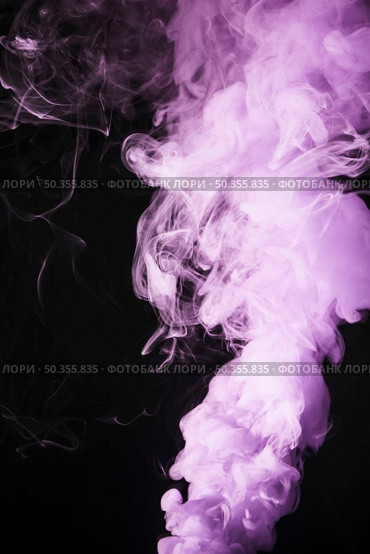 close up pink smoke overlay texture black background. Стоковое фото, агентство Ingram Publishing / Фотобанк Лори