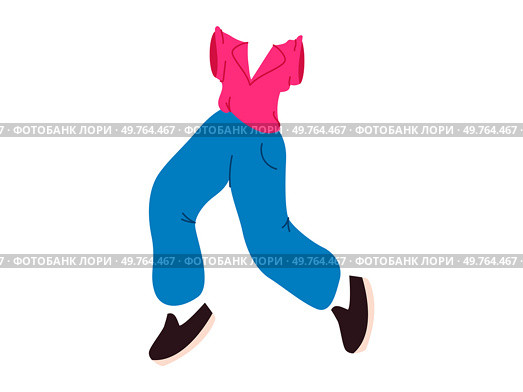 Clothes vector illustration. Casual attire seamlessly bridges gap between work and leisure, offering comfort and versatility Fashionable outfits serve as canvas for expressing creativity. Clothes. Fabric choices influence comfort and durability apparel. Стоковая иллюстрация, агентство Ingram Publishing / Фотобанк Лори