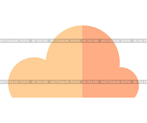 Cloud vector illustration. Fluffy cumulus clouds drift effortlessly, adding touch magic to high sky Cloud metaphors weave story natures mood, reflected in changing clouds. Cloud. Heavenly clouds form tapestry, each cumulus adding to natural cloudscape. Стоковая иллюстрация, агентство Ingram Publishing / Фотобанк Лори