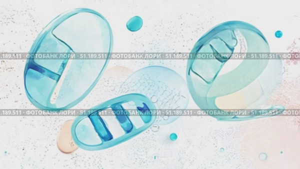 Colorful abstract shapes float against a white background, creating a simple yet captivating artistic display full of movement and depth. Стоковое AI-видео, аниматор Данила Большаков / Фотобанк Лори