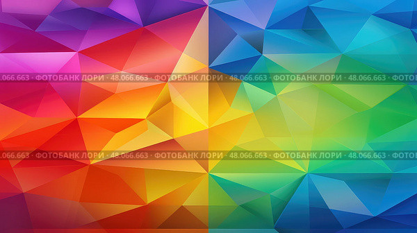 colorful vibrant rainbow background ai generated. Стоковое AI-изображение, AI-художник Vectorwin / Фотобанк Лори