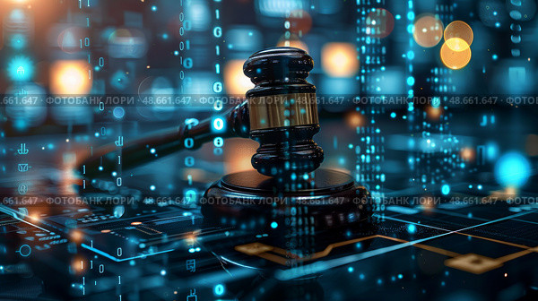 Compliance rule law and regulation graphic interface for business quality policy. Стоковое AI-изображение, AI-художник Anastasy Yarmolovich / Фотобанк Лори