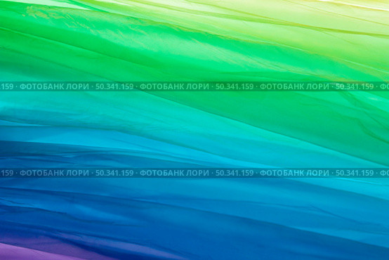 composition different colored plastic bags. Стоковое фото, агентство Ingram Publishing / Фотобанк Лори