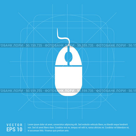 Computer mouse icon . Стоковая иллюстрация, агентство Ingram Publishing / Фотобанк Лори