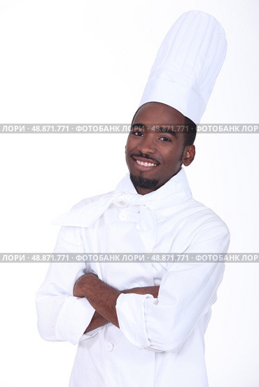Cook smiling. Стоковое фото, агентство Ingram Publishing / Фотобанк Лори