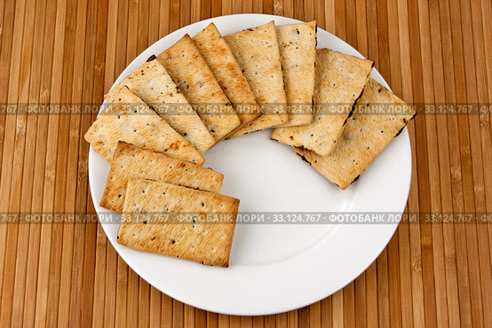cookies with chocolate on a plate. Стоковое фото, фотограф Sergiy Artsaba / PantherMedia / Фотобанк Лори