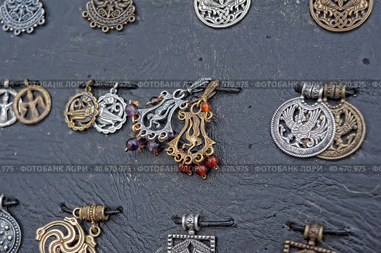 Copper amulets. Стоковое фото, фотограф Анна Кривицкая / Фотобанк Лори