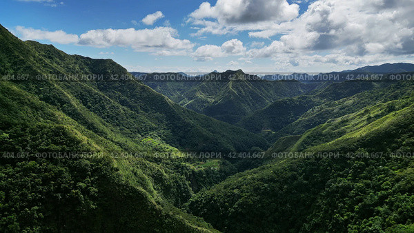 Cordillera mountains in Ifugao Philippines. Стоковое фото, фотограф Михаил Коханчиков / Фотобанк Лори