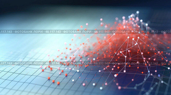 correlation graphic data. Стоковое AI-изображение, AI-художник Vectorwin / Фотобанк Лори