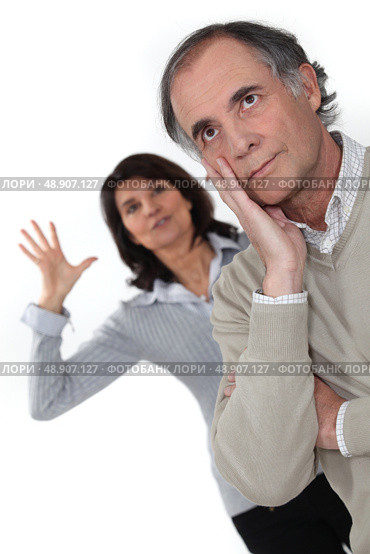Couple having a disagreement. Стоковое фото, агентство Ingram Publishing / Фотобанк Лори