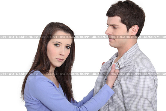 Couple having a quarrel. Стоковое фото, агентство Ingram Publishing / Фотобанк Лори