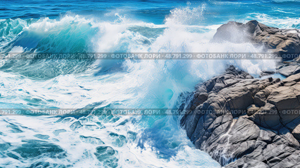crashing water texture background ai generated. Стоковое AI-изображение, AI-художник Vectorwin / Фотобанк Лори