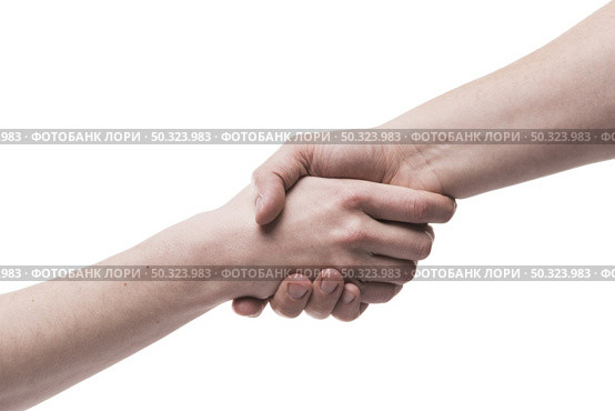 crop hands grasping white. Стоковое фото, агентство Ingram Publishing / Фотобанк Лори