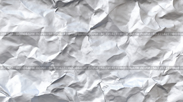 Crumpled paper texture in bright light showcasing intricate folds and creases. Стоковое AI-изображение, AI-художник Katsiaryna Repich / Фотобанк Лори