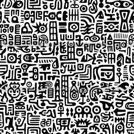 Cuneiform symbols in the style of minimalist symbolism on a white background. Generated by AI. Стоковое AI-изображение, AI-художник Ярославский Максим / Фотобанк Лори