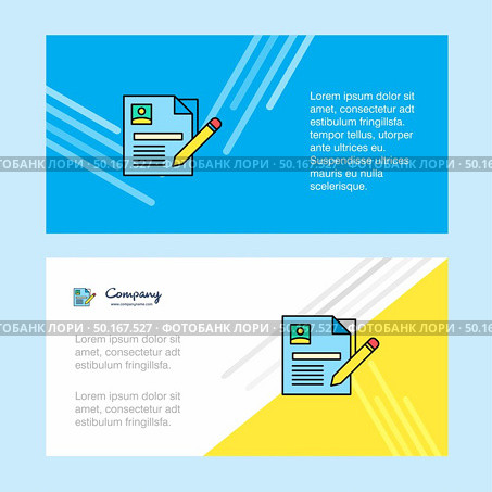 CV abstract corporate business banner template, horizontal advertising business banner. Стоковая иллюстрация, агентство Ingram Publishing / Фотобанк Лори