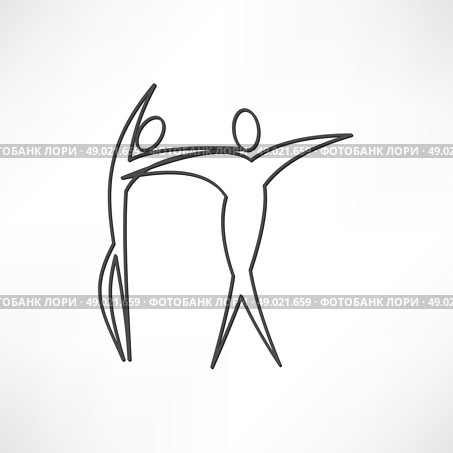dance icon. Стоковая иллюстрация, агентство Ingram Publishing / Фотобанк Лори