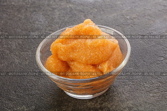 Delicous superfood - cod fish caviar. Стоковое фото, фотограф Андрей Старостин / Фотобанк Лори