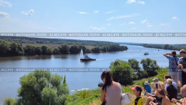 День военно - морского флота г. Коломна 2024 г. Редакционное видео, видеограф Владимир Макеев / Фотобанк Лори