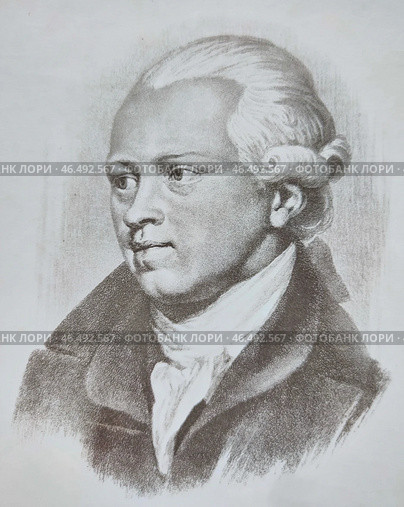 Денис Иванович Фонвизин (1745-1792) - русский писатель, один из наиболее значимых драматургов екатерининской эпохи, автор пьес «Бригадир» и «Недоросль» - первых в истории русского театра комедий нравов; прозаик, поэт, переводчик и публицист. Его называли «отцом русской комедии». Редакционное фото, фотограф Сергей Елизарьев / Фотобанк Лори