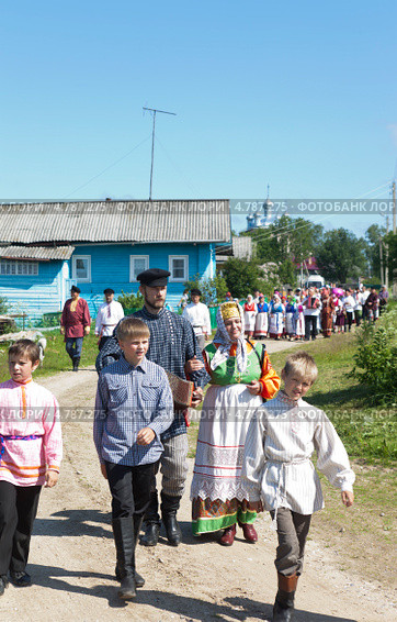 Деревенское гулянье (2013 год). Редакционное фото, фотограф Николай Мухорин / Фотобанк Лори