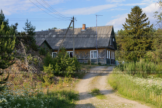 Деревня Сяргилахта. Республика Карелия (2018 год). Редакционное фото, фотограф Дмитрий Шишков / Фотобанк Лори