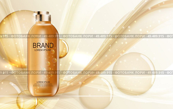 Design Cosmetics Product  Template for Ads or Magazine Background. 3D Realistic Vector Iillustration. EPS10. Design Cosmetics Product  Template for Ads or Magazine Background. 3D Realistic Vector Iillustration. Стоковая иллюстрация, агентство Ingram Publishing / Фотобанк Лори