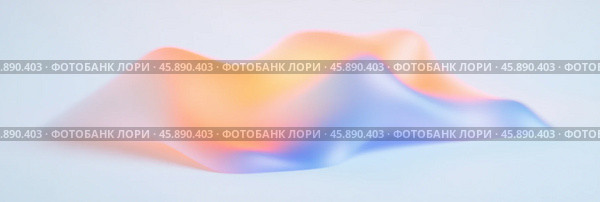 Динамичные струящиеся ленты голографических цветов для современных дизайнерских концепций. Стоковое AI-изображение, AI-художник ФотоИнтеллект / Фотобанк Лори