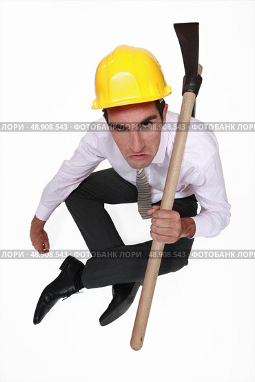 Disgruntled employee. Стоковое фото, агентство Ingram Publishing / Фотобанк Лори