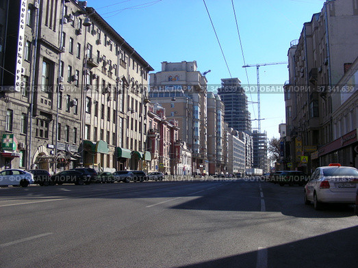 Долгоруковская улица. Тверской район. Город Москва (2013 год). Редакционное фото, фотограф lana1501 / Фотобанк Лори