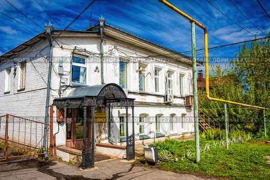 Дом Акиндина Яковлевича Сотина (Городец) (2024 год). Редакционное фото, фотограф Илья Старков / Фотобанк Лори