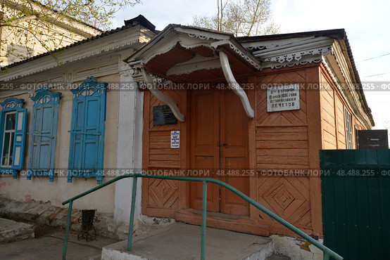 Дом Чехова в Нерчинске, Забайкальский край (2019 год). Редакционное фото, фотограф Геннадий Соловьев / Фотобанк Лори