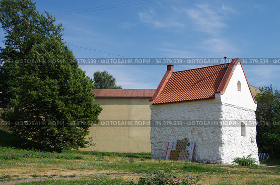 Дом купеческой гильдии Святого Духа, Выборг (2021 год). Редакционное фото, фотограф Natalia Sidorova / Фотобанк Лори