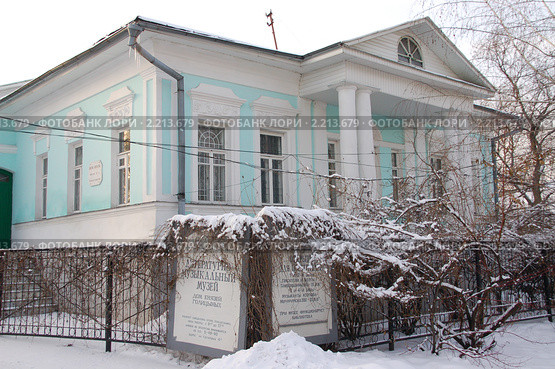 Дом-музей князей Голицыных в городе Мичуринск (2010 год). Редакционное фото, фотограф Дядченко Ольга / Фотобанк Лори