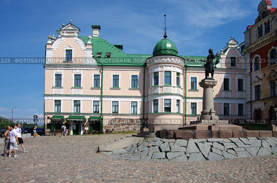 Дом Векрута, Выборг, Россия (2021 год). Редакционное фото, фотограф Natalia Sidorova / Фотобанк Лори