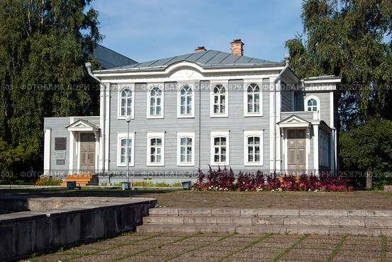 Дом Жарковой в Ульяновске (2008 год). Стоковое фото, фотограф Дмитрий Щукин / Фотобанк Лори