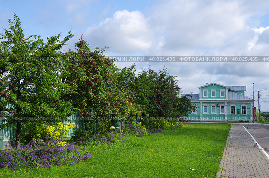 Домик Куприна в городе Коломне (2023 год). Редакционное фото, фотограф Natalia Sidorova / Фотобанк Лори