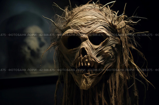 Dreadful scary person. Generate AI. Стоковое AI-изображение, AI-художник Иван Рябоконь / Фотобанк Лори