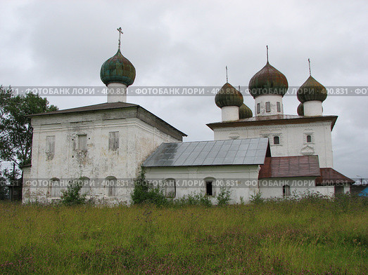 Древние церкви г. Каргополя (2008 год). Стоковое фото, фотограф Беляева Наталья / Фотобанк Лори