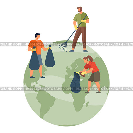 Eco activism vector illustration. Waste reduction is frontline action in eco activism war against environmental degradation The eco activism metaphor is shield guarding delicate threads our ecological. Eco activism. Eco activists are architects global conservation, building bridges to sustainable future. Стоковая иллюстрация, агентство Ingram Publishing / Фотобанк Лори