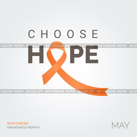 Empower Hope. Raise Awareness. Skin Health Drive. Стоковая иллюстрация, агентство Ingram Publishing / Фотобанк Лори