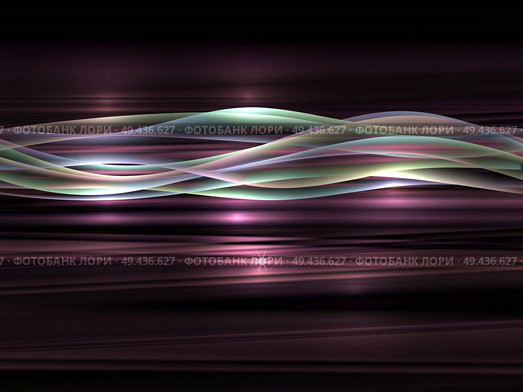 energetic waves, EPS10 with transparency and mesh. dinamyc flow, stylized  waves, vector. Стоковая иллюстрация, агентство Ingram Publishing / Фотобанк Лори
