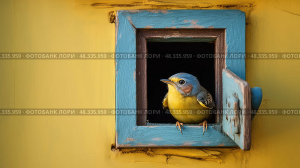entrance pet door ai generated. Стоковое AI-изображение, AI-художник Vectorwin / Фотобанк Лори