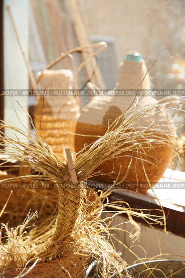 Esparto halfah grass used for crafts as cords basketry and espadrilles. Стоковое фото, агентство Ingram Publishing / Фотобанк Лори