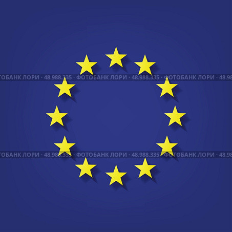 EU flag. Стоковая иллюстрация, агентство Ingram Publishing / Фотобанк Лори