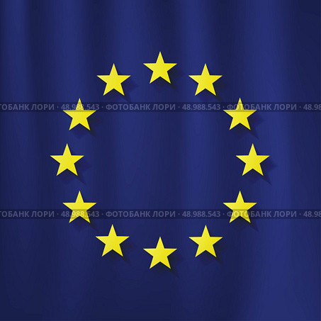 EU flag. Стоковая иллюстрация, агентство Ingram Publishing / Фотобанк Лори