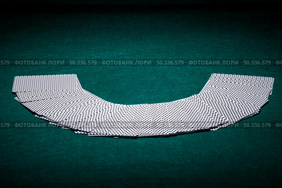 fanned deck playing cards casino. Стоковое фото, агентство Ingram Publishing / Фотобанк Лори