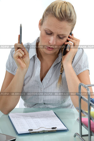 Female human resources worker. Стоковое фото, агентство Ingram Publishing / Фотобанк Лори